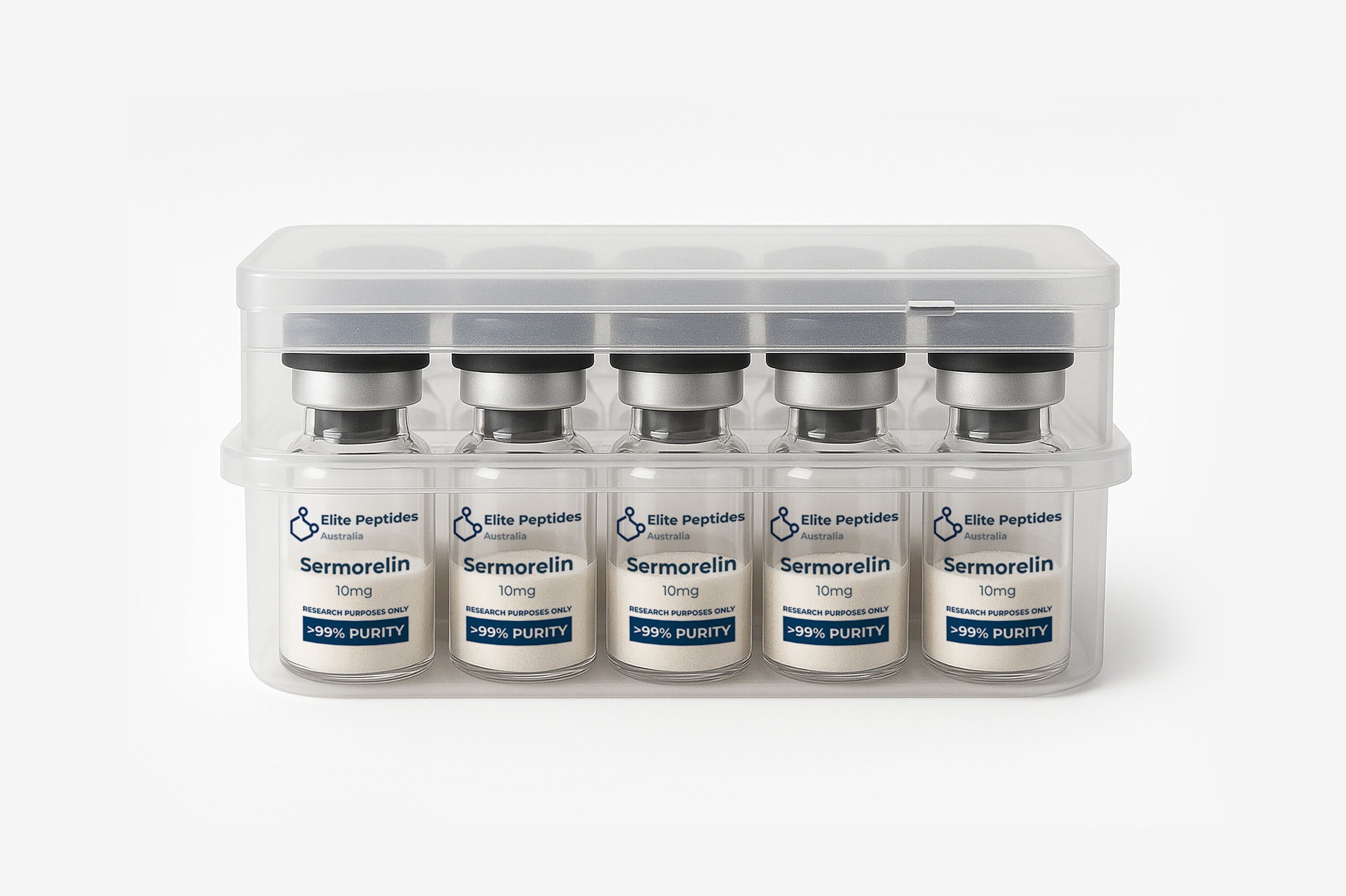 Sermorelin (10mg) — 10 Vial Kit