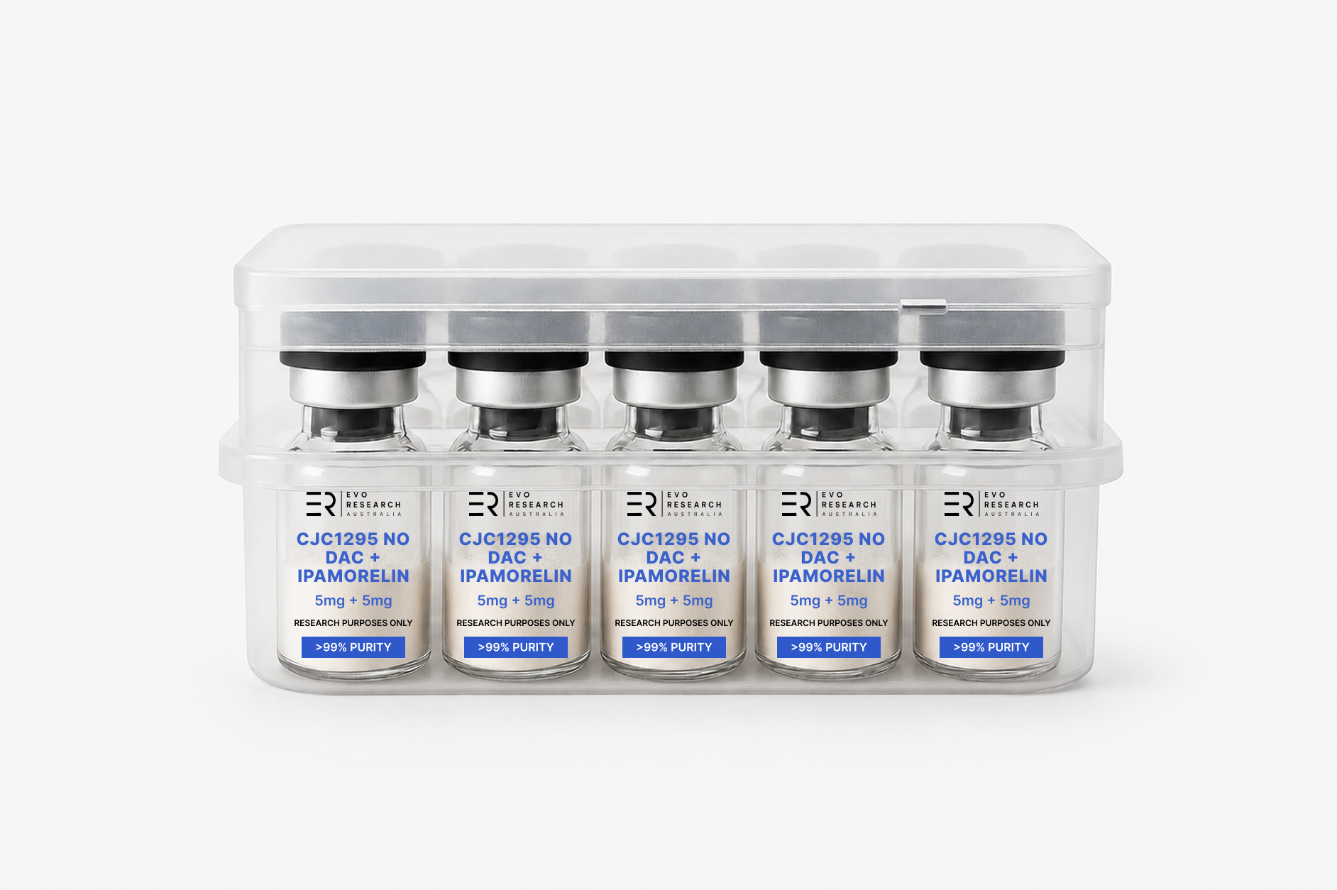 CJC-1295 no DAC + Ipamorelin 5mg + 5mg