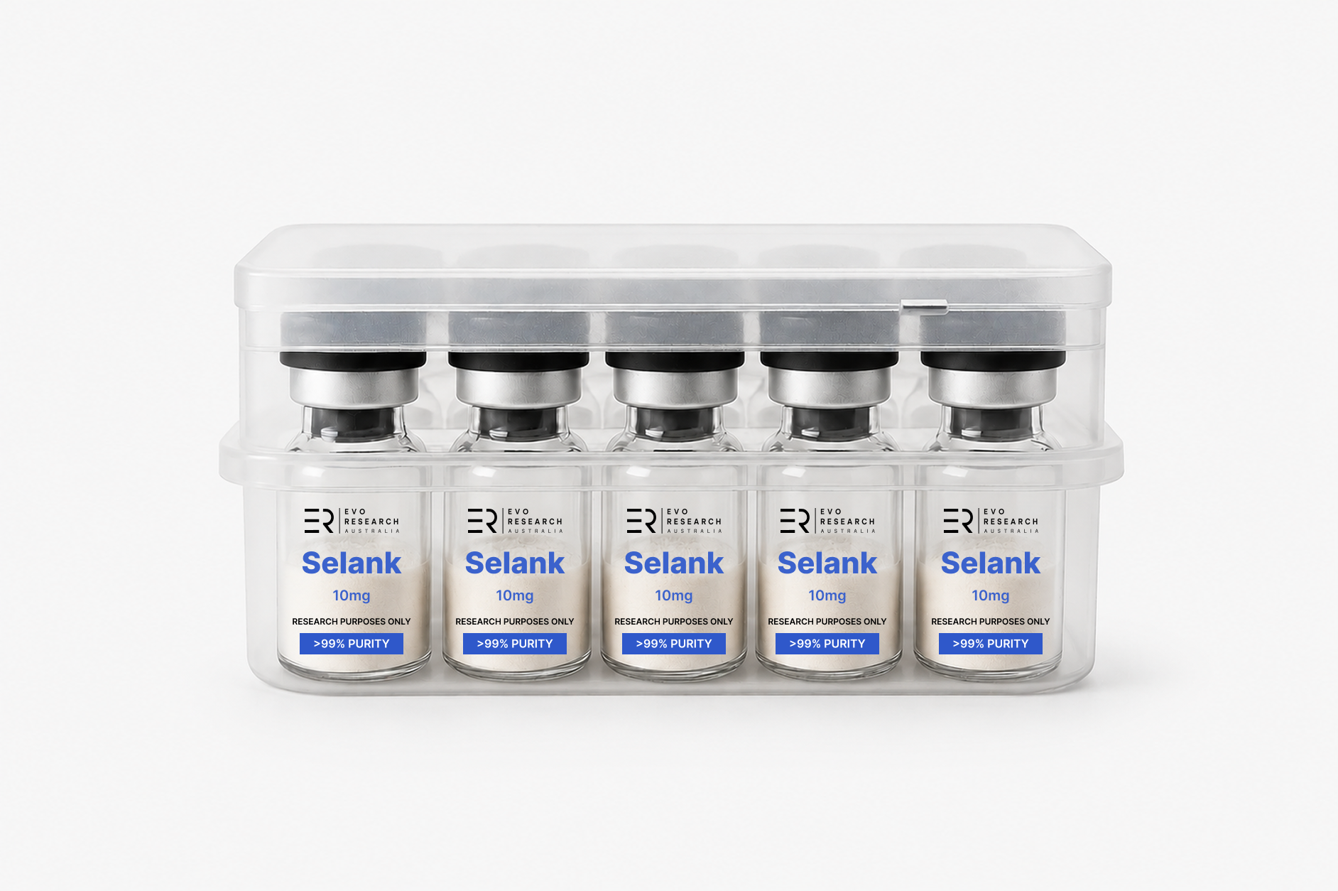 Selank (10mg) — 10 Vial Kit