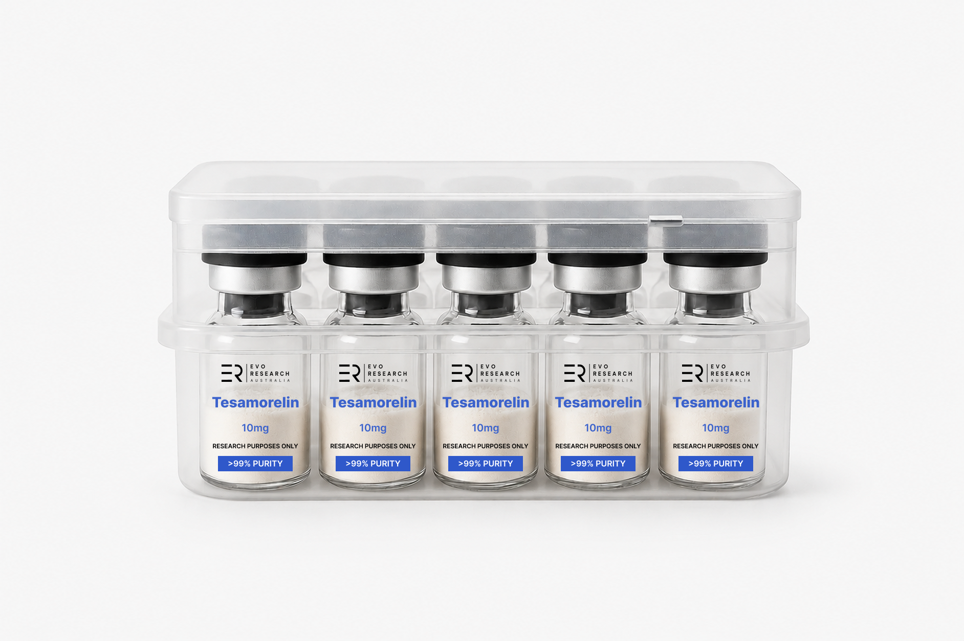 Tesamorelin (10mg) — 10 Vial Kit