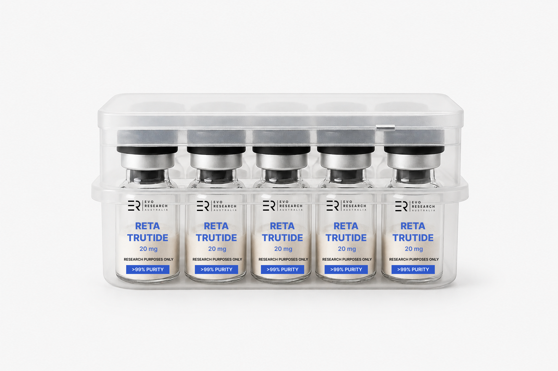 Retatrutide 20mg — 10 Vial Kit